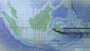 Gempa M 4,1 Guncang Sorong Papua Barat