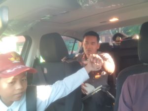 Kapolres Pangkep, AKBP Tulus Sinaga, S.I.K MH Mendapat Ucapan Dari Anak Sekolah Dasar, Saat Mengantar Kesekolahnya