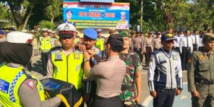 Kapolres Pangkep, AKBP Tulus Sinaga, S.I.K, MH Pimpin Apel Gelar Pasukan Operasi Zebra 2019