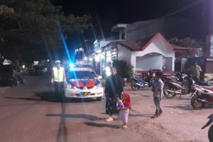 Walau Malam, Satlantas Polres Jeneponto Tetap Gelar Sosialisasi Operasi Zebra 2019