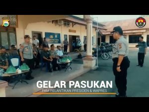 Video: Kapolres Barru Akbp Dr.H.Burhaman.SH.MH, Bersama DANDIM 1405 Mallusetasi Letkol Kav.Ali Syahputra.SH.MH, Pimpin Apel Gelar Pasukan TNI – Polri.
