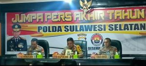 Jelang Akhir Tahun 2019, Kapolda Sulsel, Irjen Pol Mas Guntur Laupe  Pimpin Press Release Tahun 2019 Di Mapolres Makassar