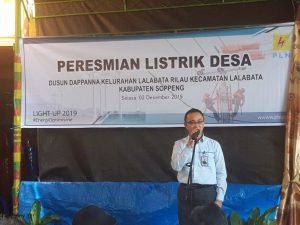 GM PLN Sulselrabar Ismail Deu : Rumah Warga Miskin Menjadi Perioritas Utama Akan Segera Dinyalakan  PLN