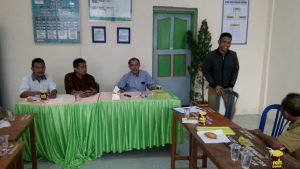 Pengurus LPM Borong Adakan Rapat Persiapan Raker Dan Musrembang Kelurahan Borong Tahun 2020