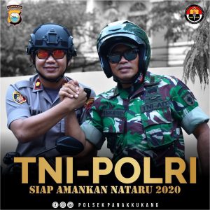 Sinergitas TNI-Polri Dalam Menciptakan Rasa Aman, Polda Sulsel Diback Up Instansi Lain Dalam Pelaksanaan Operasi Llin 2019