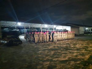 Resimen Kavaleri 2 Marinir Surabaya Siagakan Ranpur Amfibi Kapa K-61 untuk Membantu Bencana Banjir Jika Dibutuhkan