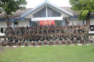 Tingkatkan Kesejahteraan Prajurit, Yonranratfib 2 Mar Gelar Latihan Perorangan Dasar Materi Cross Country