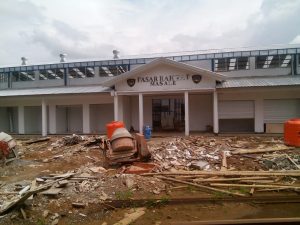 Warga Sorot Pembangunan Pasar Rakyat Masale Maros Dinilai Lambat Kerjanya