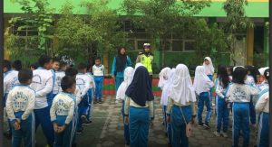 Sat Lantas Polres Kendari Gencar Adakan Sosialisasi Kesadaran Berlalulintas Sejak Dini