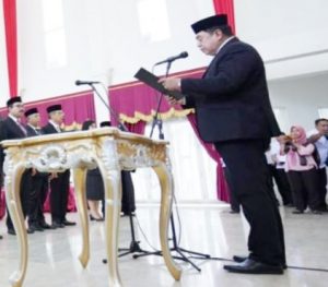 Sekprov Sulsel Lantik Pejabat Eselon II dan III Lingkup Pemprov Sulsel