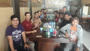 Pererat Jalinan Kemitraan,Dirkrimum Dan Humas Polda Sulsel Ajak Sharing Awak Media di Makassar