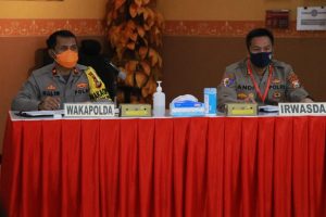 Wakapolda Sulsel Pimpin Rapat Bahas Penertiban Aspol Mappaoddang