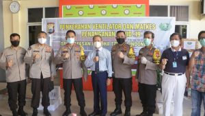 Kapolda Sulsel  Terima Bantuan Ventilator  Matkes untuk Tangani Corona Dari Yayasan Buddha Tzu Chi Indonesia