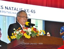 Dies Natalis Ke 65, Menteri PUPR Orasi Ilmiah di Baruga A. Pettarani Unhas