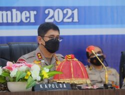 Kapolda Sulsel Buka Taklimat Awal Wasrik Itwasum Polri Tahap II T.A.2021