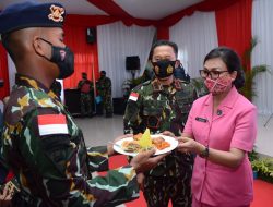 HUT Brimob Polri 76, Kapolda Kepri Bersama PJU Hadiri Acara Syukuran