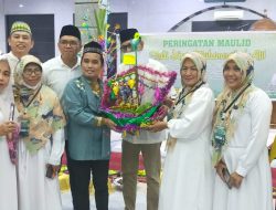 IKA Fakultas Ekonomi 89 UMI Peringati Maulid Nabi Besar Muhammad SAW Bersama Anak Pesantren di Masjid Taqwa Makassar