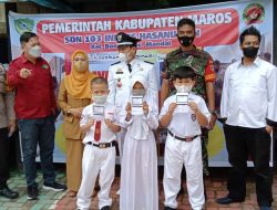 864 Murid SDN Inpres 103 Hasanuddin Maros Telah Divaksinasi