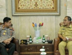 Kapolres Pelabuhan Makassar AKBP Yudi Frianto Silaturrahim Walikota Makassar