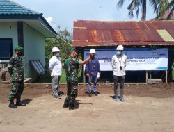 Manager PLN UPDK Tello Tinjau Progress Pemanfaatan FABA di KORAMIL 1405-04 Soppeng Riaja.