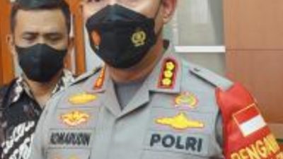 Pasca Aksi Demo di Patung Kuda,  Kapolres Metro Jakarta Pusat Kombes Komarudin :  Kapolsek Gambir Rango Siregar Keadaan Sudah Berangsur Pulih.