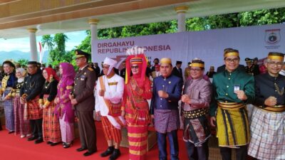 Wakil Ketua DPRD Sulbar,H.Abdul Rahim Hadiri Upacara HUT Kemerdekaan Republik Indonesia Ke-77.