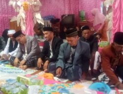 Merakyat,Wakil Ketua DPRD Sulbar Hadiri Pernikahan Warga.