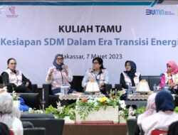 Srikandi PLN Gaungkan Transisi Energi Dihadapan Civitas Akademika Makassar.