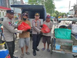 Program” MABBARAKKA “Polres Maros Berbagi Dengan Masyarakat, di bulan Suci Ramadhan.