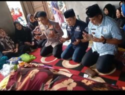 Inilah Kepedulian Kapolres Maros Kunjungi Dan  Melayat Warga Yang Berduka