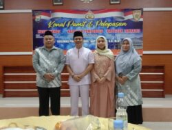 Kapolres Maros Hadiri Giat Kenal Pamit dan Pelepasan , Kasat Binmas, Kapolsek Tompobulu , Tanralili dan Kasiwas 