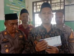 Program Mabbarakka Kasat Binmas polres maros Bantu Madrasah ujung Bulu maros