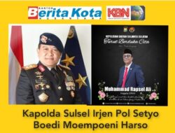 Menantu Wapres KH Ma’ruf Amin Rapsel Ali Wafat, Kapolda Sulsel Sampaikan Dukacita