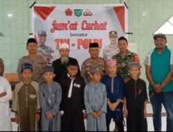 Program Mabarakka Polres Maros beri bantuan pada Pondok pesantren Darul Huffadz Cenrana