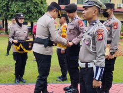 Kapolres Maros Pimpin Apel Deklarasi Polisi RW / Dusun Di Maros 