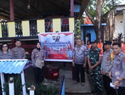 Satkamling Abbulo Sibatang Desa Kurusumange, Wakili Polres Maros Penilaian Lomba Satkamling Se Polda Sulsel