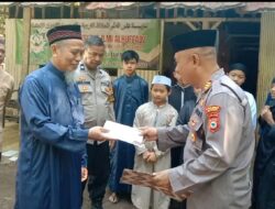 Polisi Peduli, Polres Maros Serahkan Bantuan Ke Pondok Pesantren Ibnu Umar Kampung Tompo Balang 