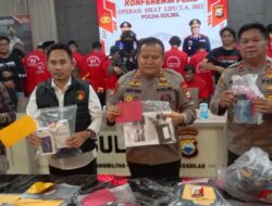 Pimpin Press Release Hasil Operasi Sikat Lipu T.A.2023, Kapolda Sulsel : Berharap Masyarakat  Untuk Bersama  Proaktif Jaga Keamanan Lingkungan Tempat Tinggalnya