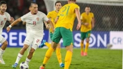 Indonesia bermain imbang tanpa gol melawan Australia di Jakarta