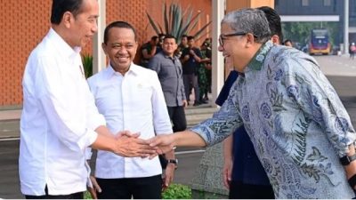 Kunjungan kerja Presiden Joko Widodo di Sumbawa Barat, Nusa Tenggara Barat didampingi Fahri Hamzah, pada hari Senin (23/09).