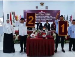 KPU Bantaeng Tetapkan Dua Pasangan Calon Pilkada 2024