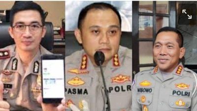 Tiga Jebolan Akpol pecah Bintang