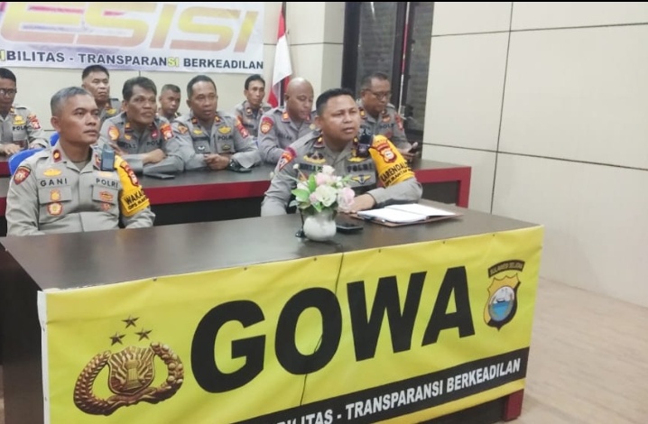 Wakapolres Gowa Tekankan Etika Bermedia Sosial kepada Anggota