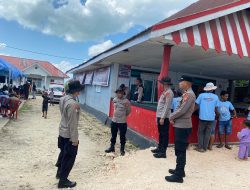 Pengamanan Kampanye Pasangan Calon Gubernur Sultra di Kecamatan Lakudo, Kabupaten Buton Tengah Berjalan Kondusif