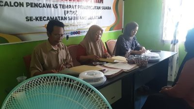 Panwaslu Kecamatan Sabbang Selatan Gelar Seleksi Wawancara Calon Pengawas TPS