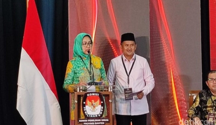 Debat Perdana Cagub-Cawagub Banten: Airin Rachmi Diany vs Andra Soni