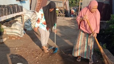 Warga ORW 13: Kerja Bakti Rutin Ciptakan Lingkungan Bersih dan Rukun Antar Tatangga di Jongaya