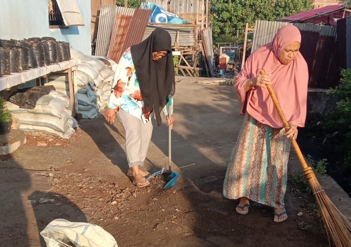 Warga ORW 13: Kerja Bakti Rutin Ciptakan Lingkungan Bersih dan Rukun Antar Tatangga di Jongaya