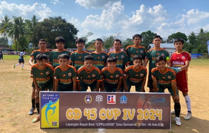 Tim PERSULAM FC Ujung Lamuru Makin Berjaya di Turnamen Sepak Bola Kabupaten Bone