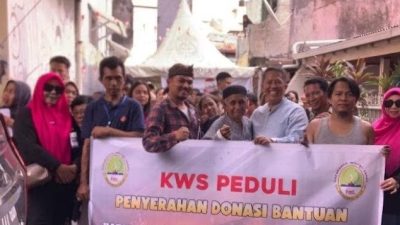 Kerukunan Warga Sunda Turun Tangan Salurkan Bantuan untuk Korban Kebakaran di Jalan Laiyya Makassar